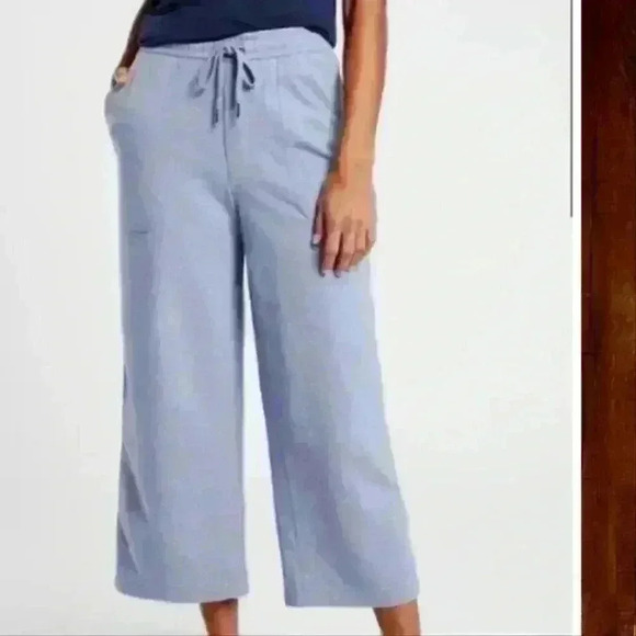 Athleta Farallon Heathered Wide Leg Crop - Picture 1 of 2